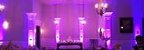 event lighting uplights wedding